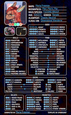 Template by @cparrisart on Twitter